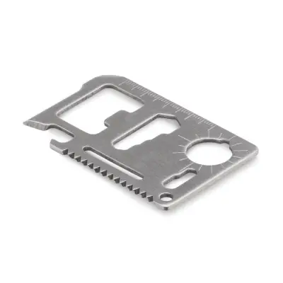 Cuțit multifuncțional din inox cu husă PU